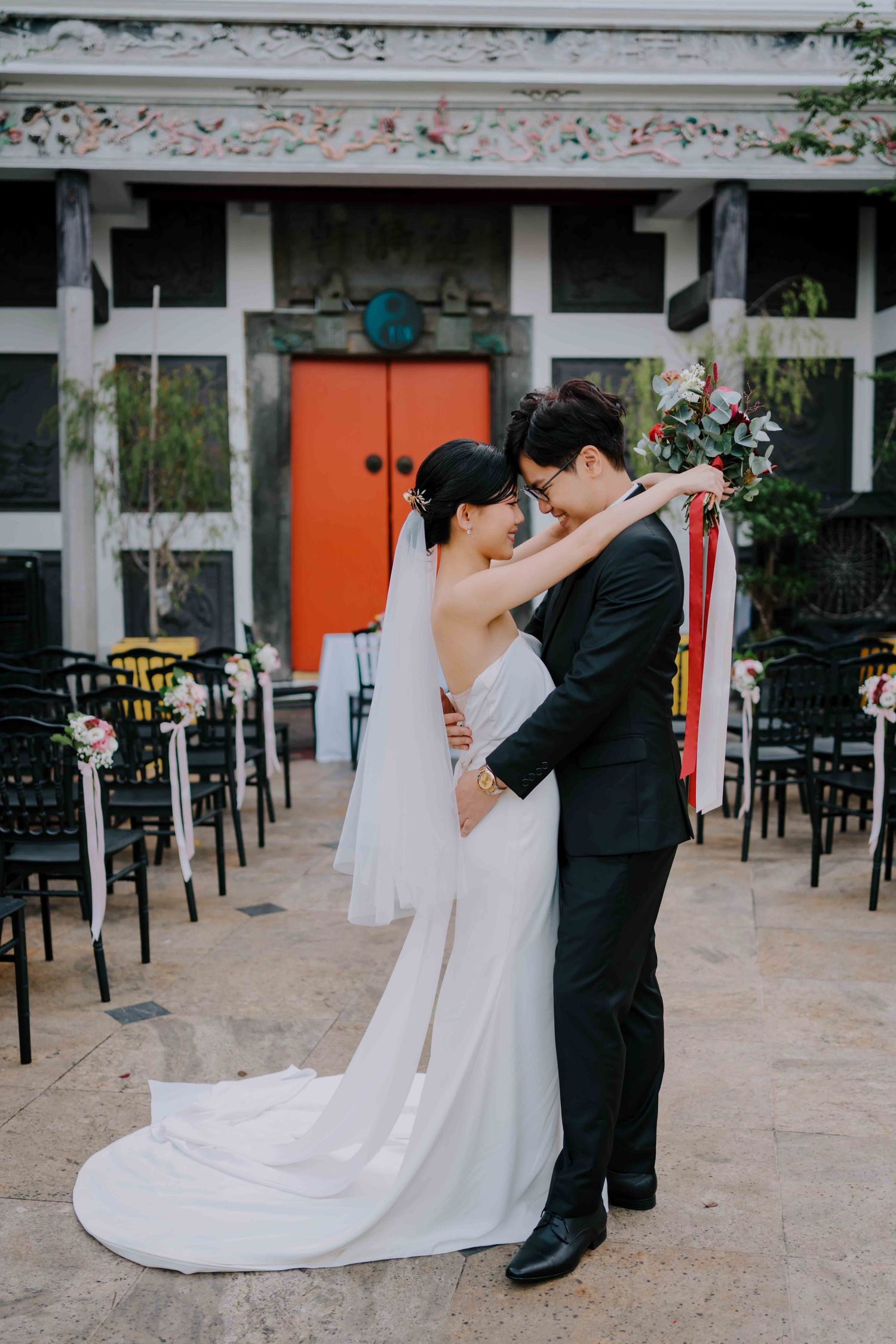 wedding at the riverhouse heritage building singapore
