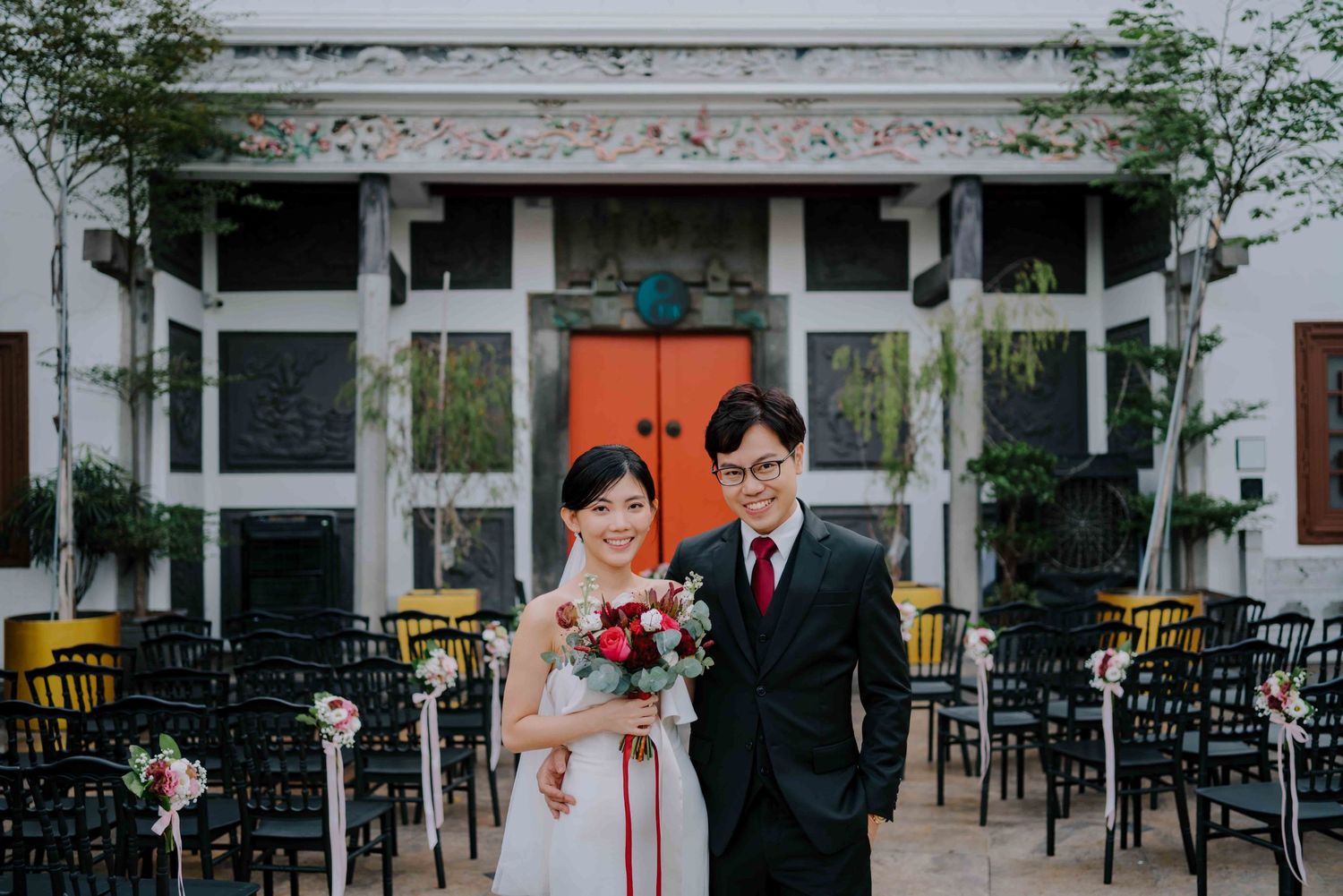 solemnisation photos at the riverhouse singapore