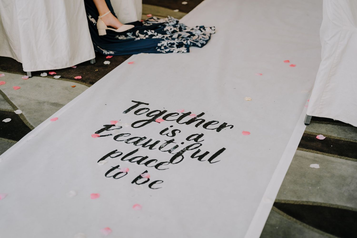 wedding at conrad marina bay