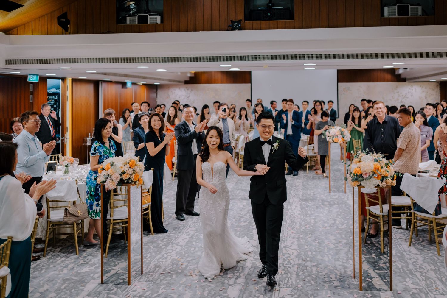 wedding ceremony at capitol kempinski hotel