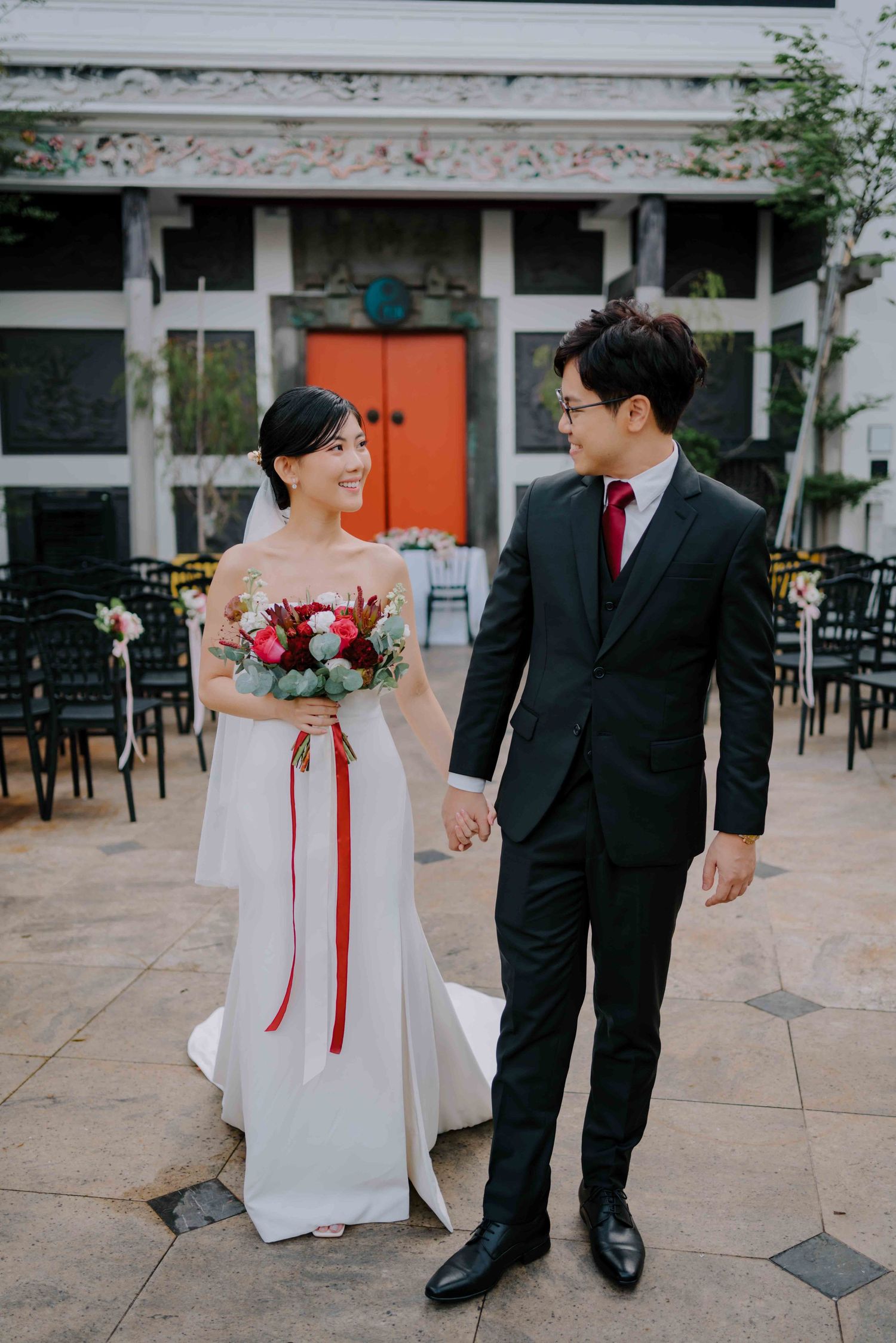 rom ceremony at the riverhouse photography