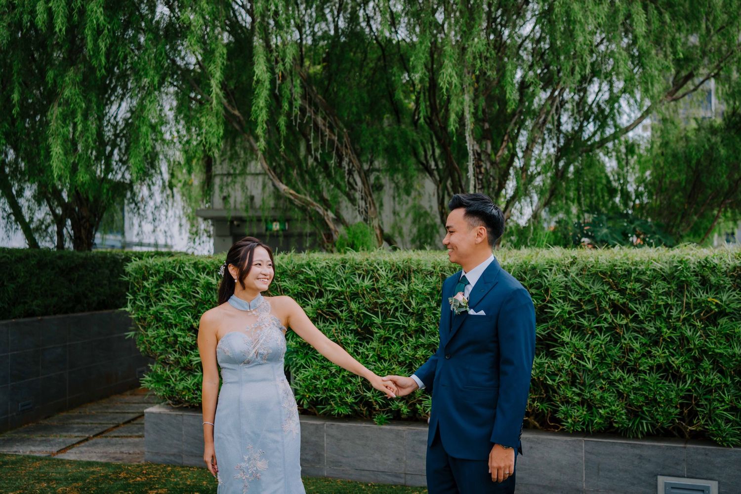 wedding reception at one farrer hotel singapore