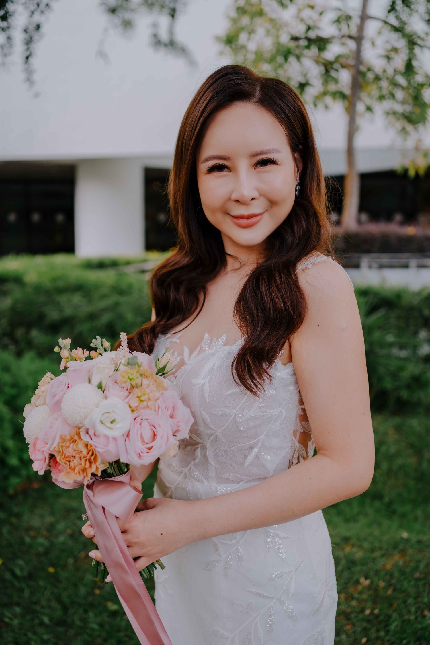 intimate wedding at keyaki pan pacific hotel