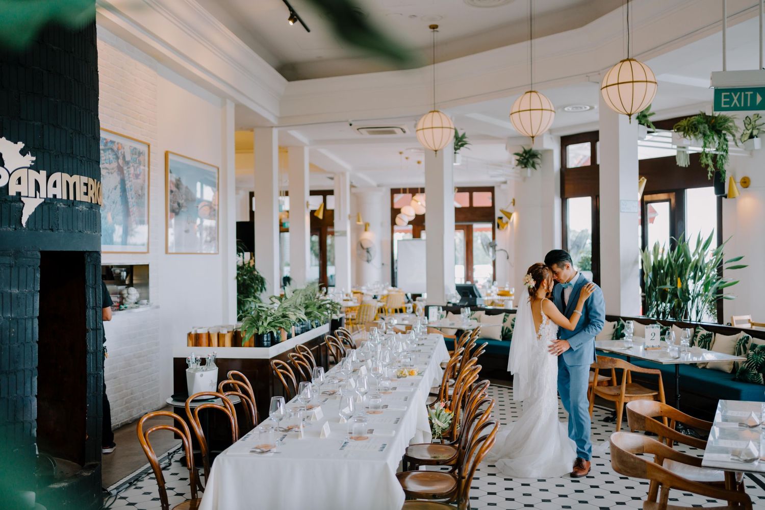restaurant wedding venues in singapore with sunset views