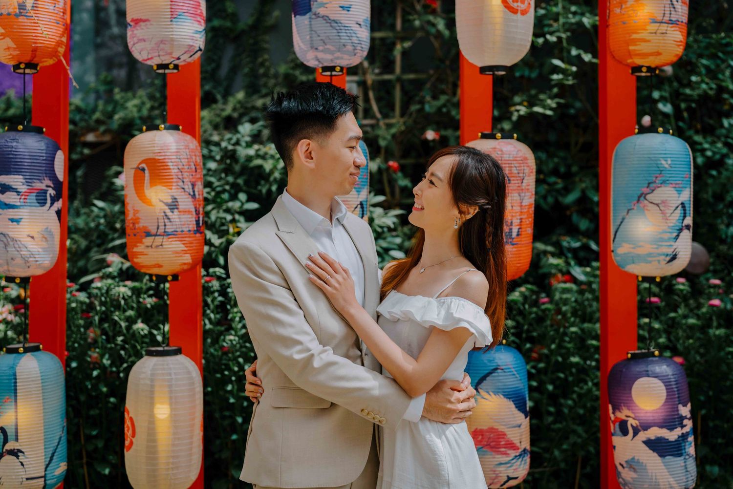 ROM photographer for your solemnisation ceremony in gardens by the bay singapore