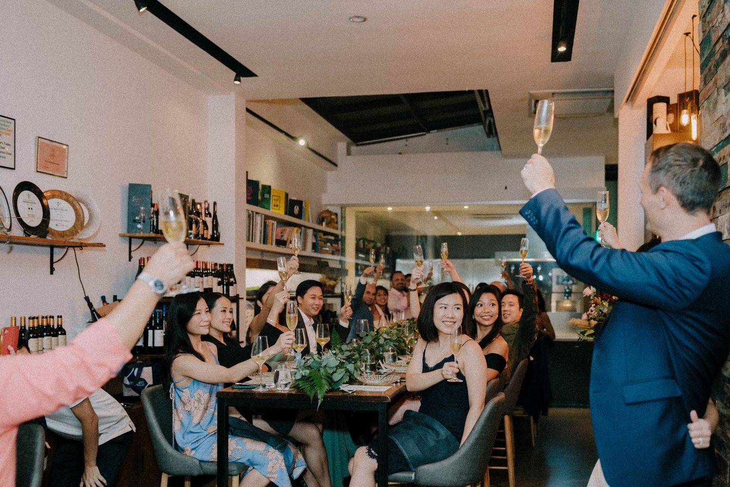 wedding celebration at chefs table singapore