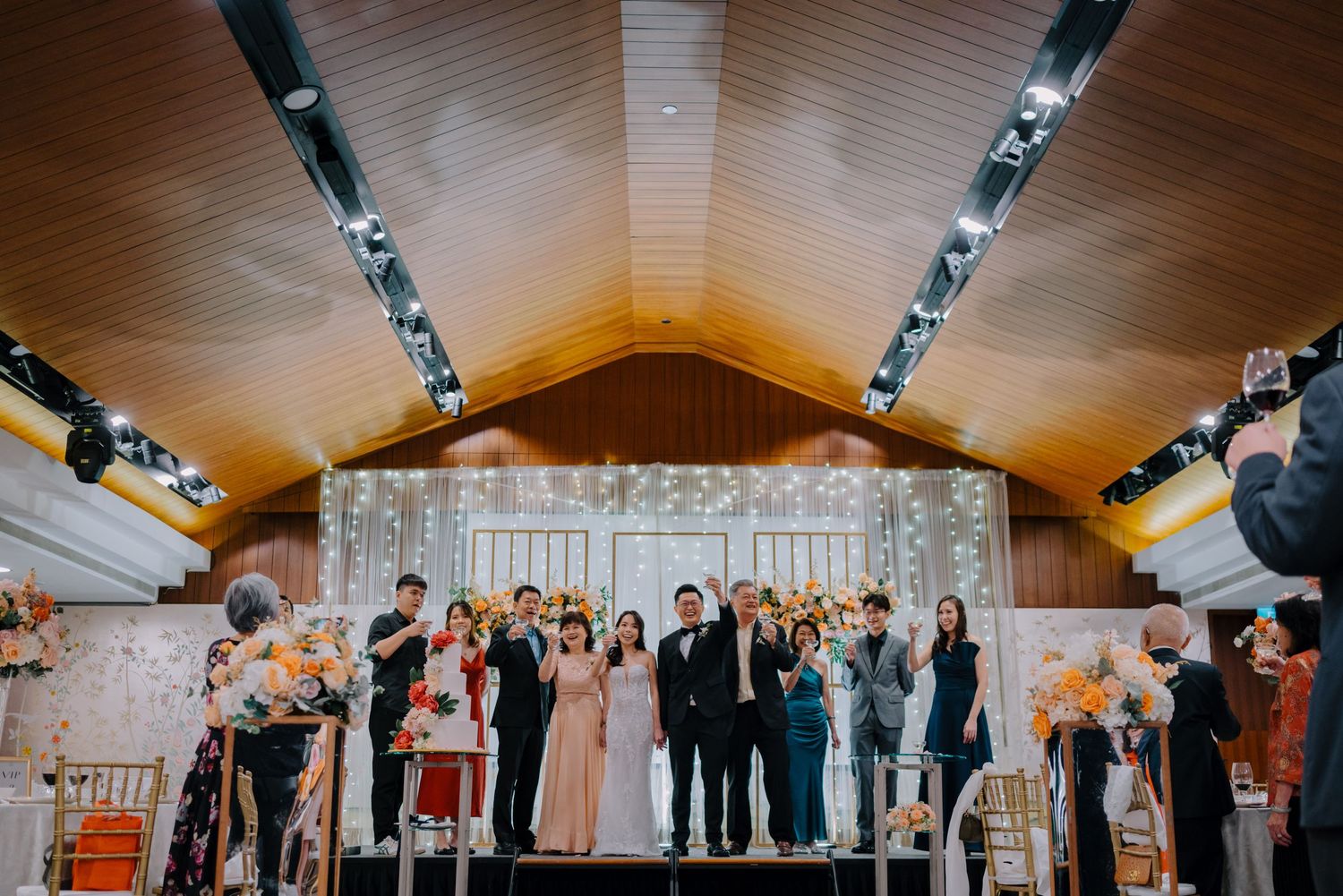 wedding reception at capitol kempinski hotel