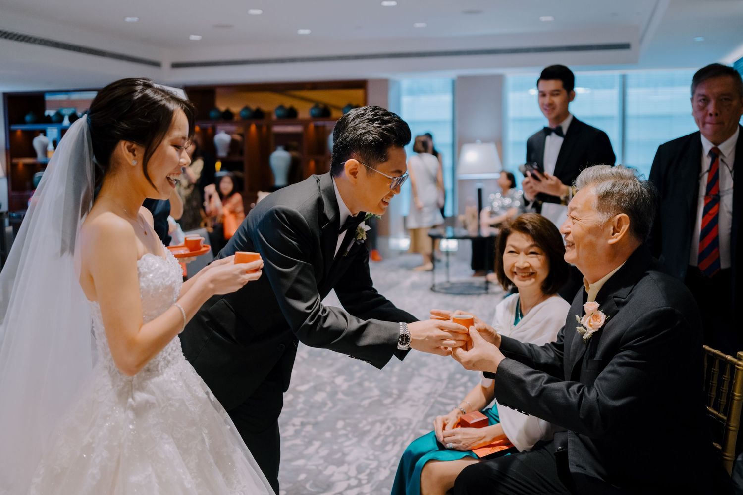 tea ceremony at capitol kempinski