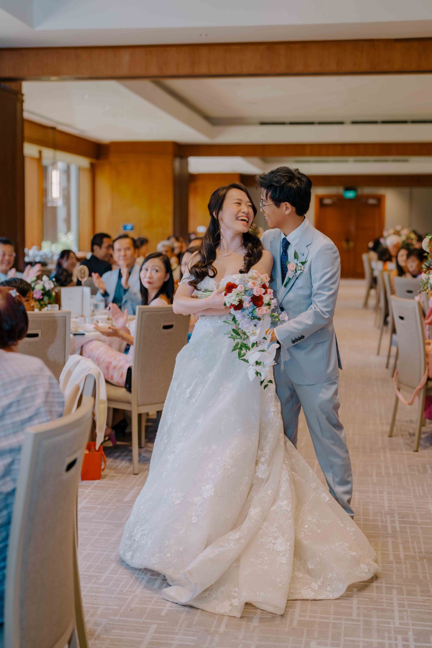 wedding at conrad singapore orchard hotel