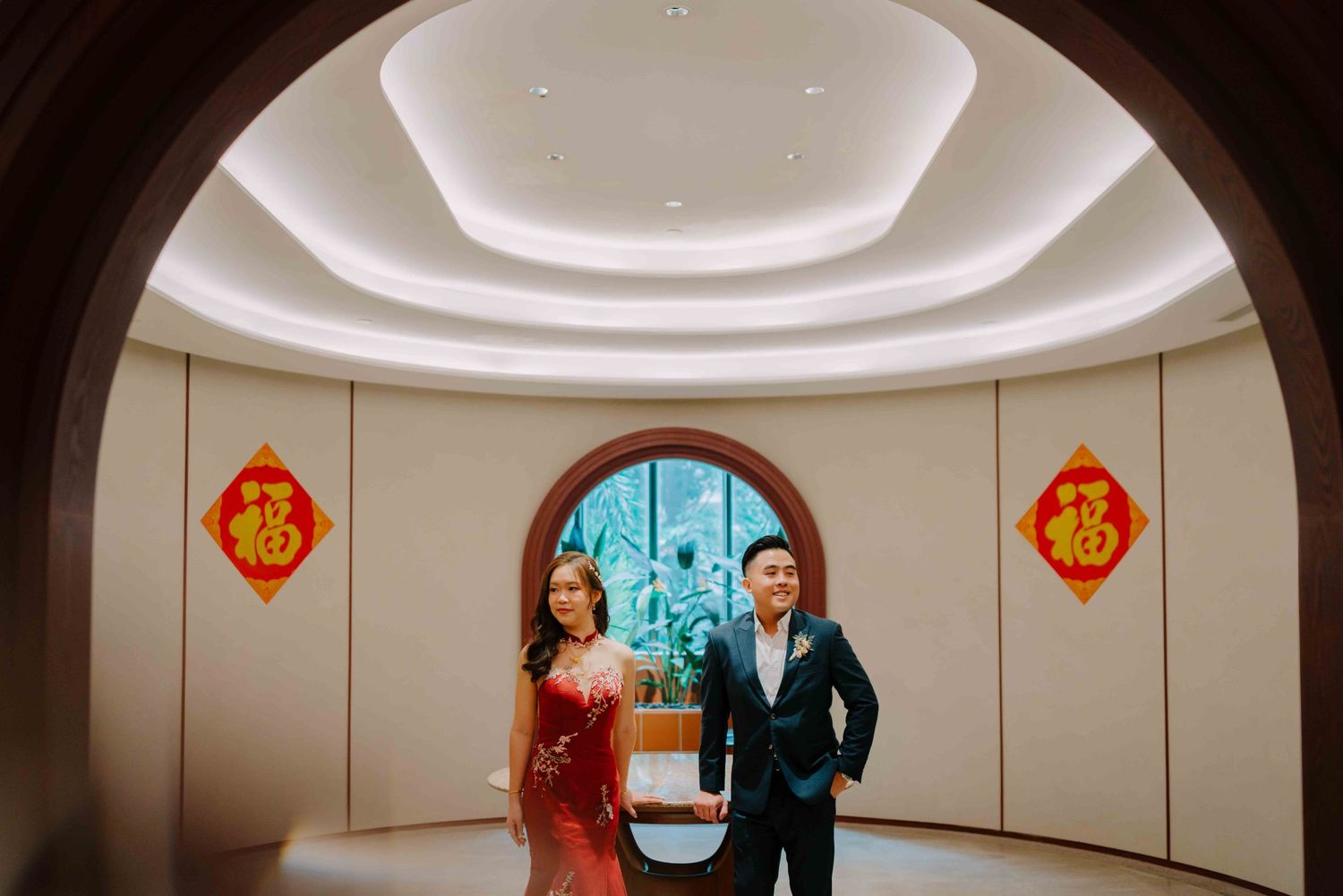intimate wedding venue at red house seafood restaurant in grand copthorne hotel singapore, captured by annopano