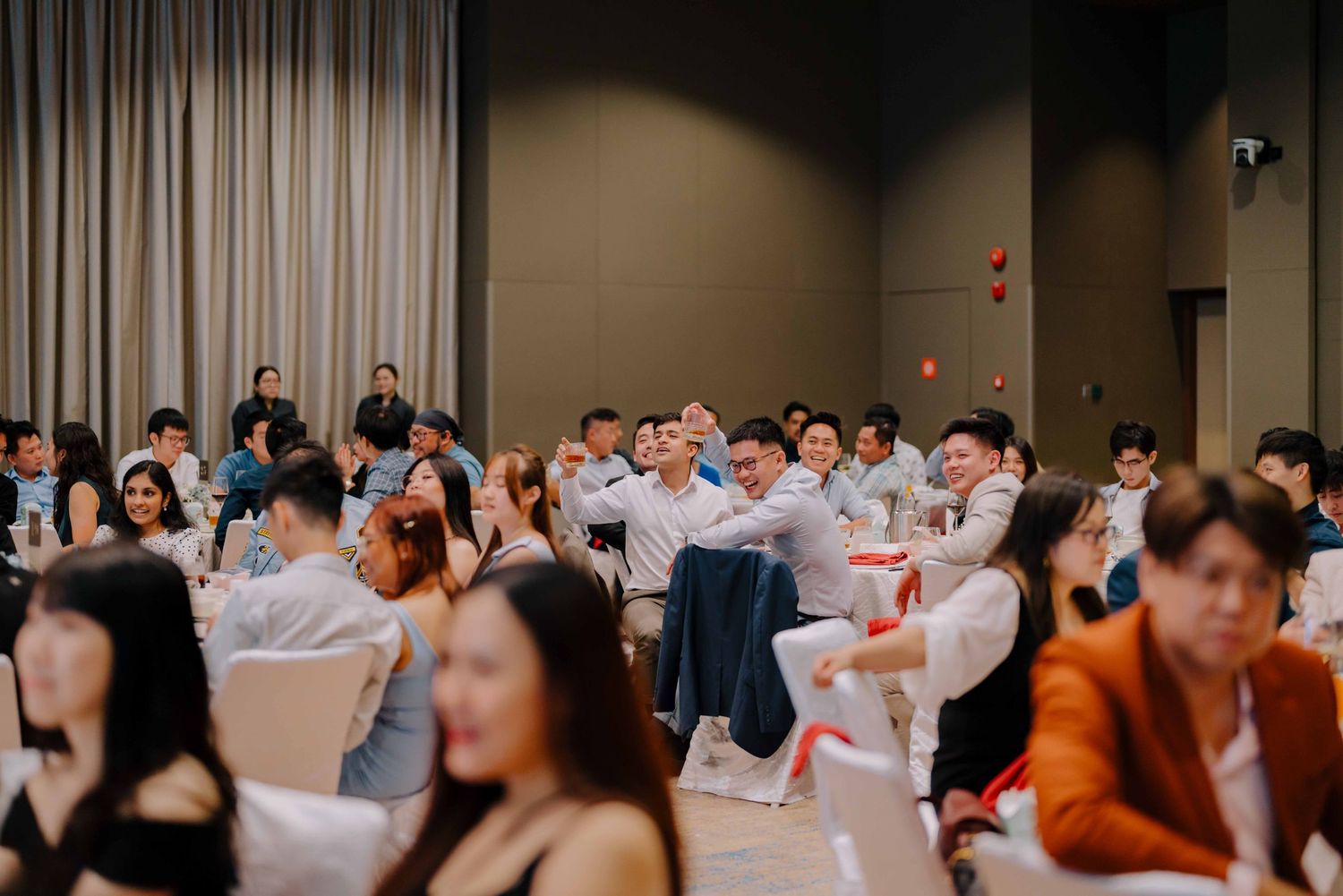 wedding ballroom at one farrer hotel singapore