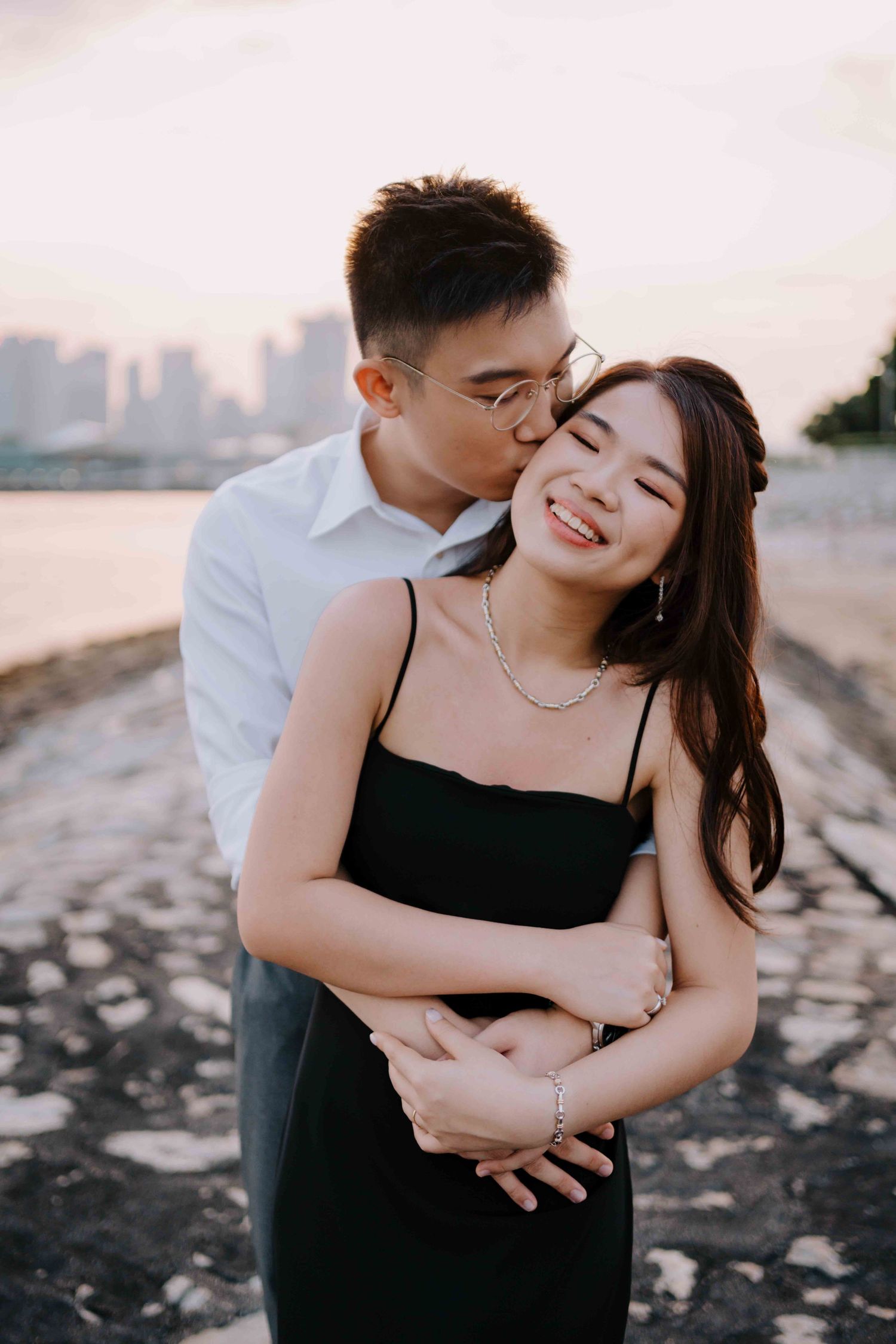 singapore skyline prewedding photoshoot
