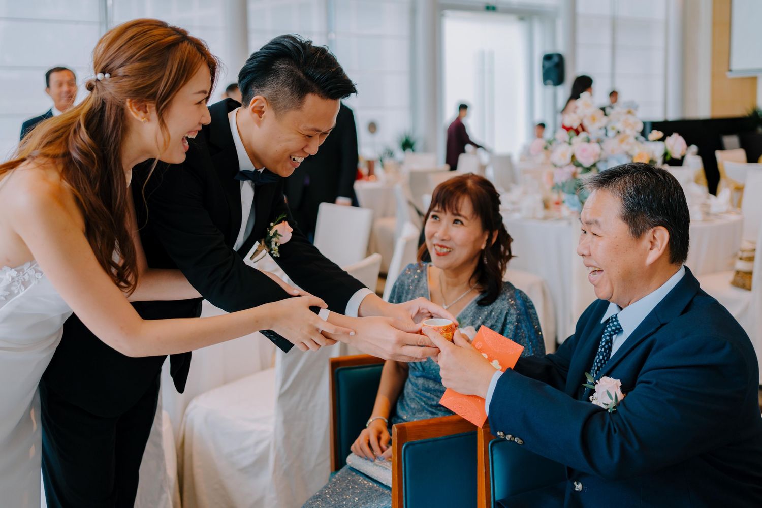 tea ceremony at conrad singapore marina bay