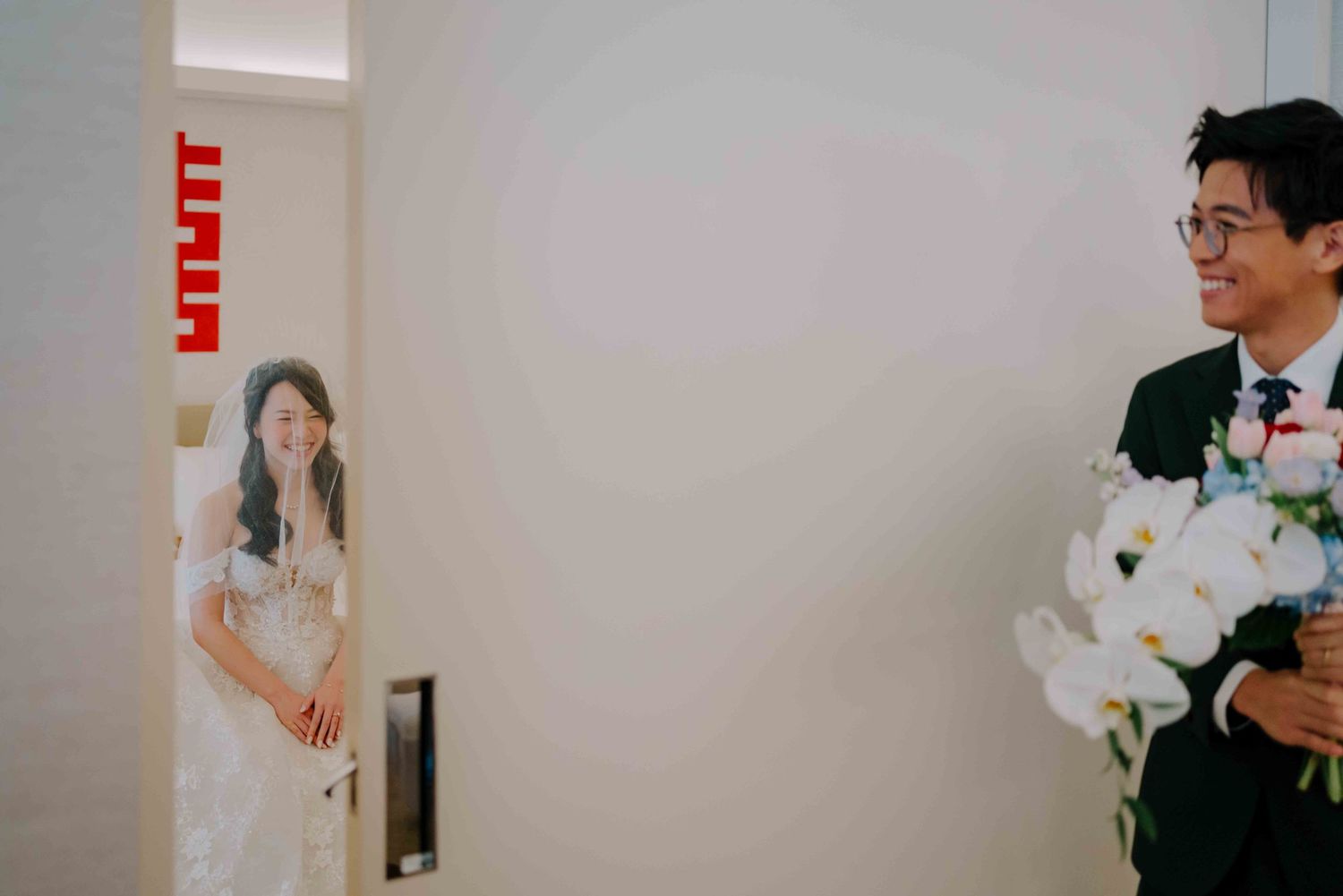 wedding at conrad singapore orchard
