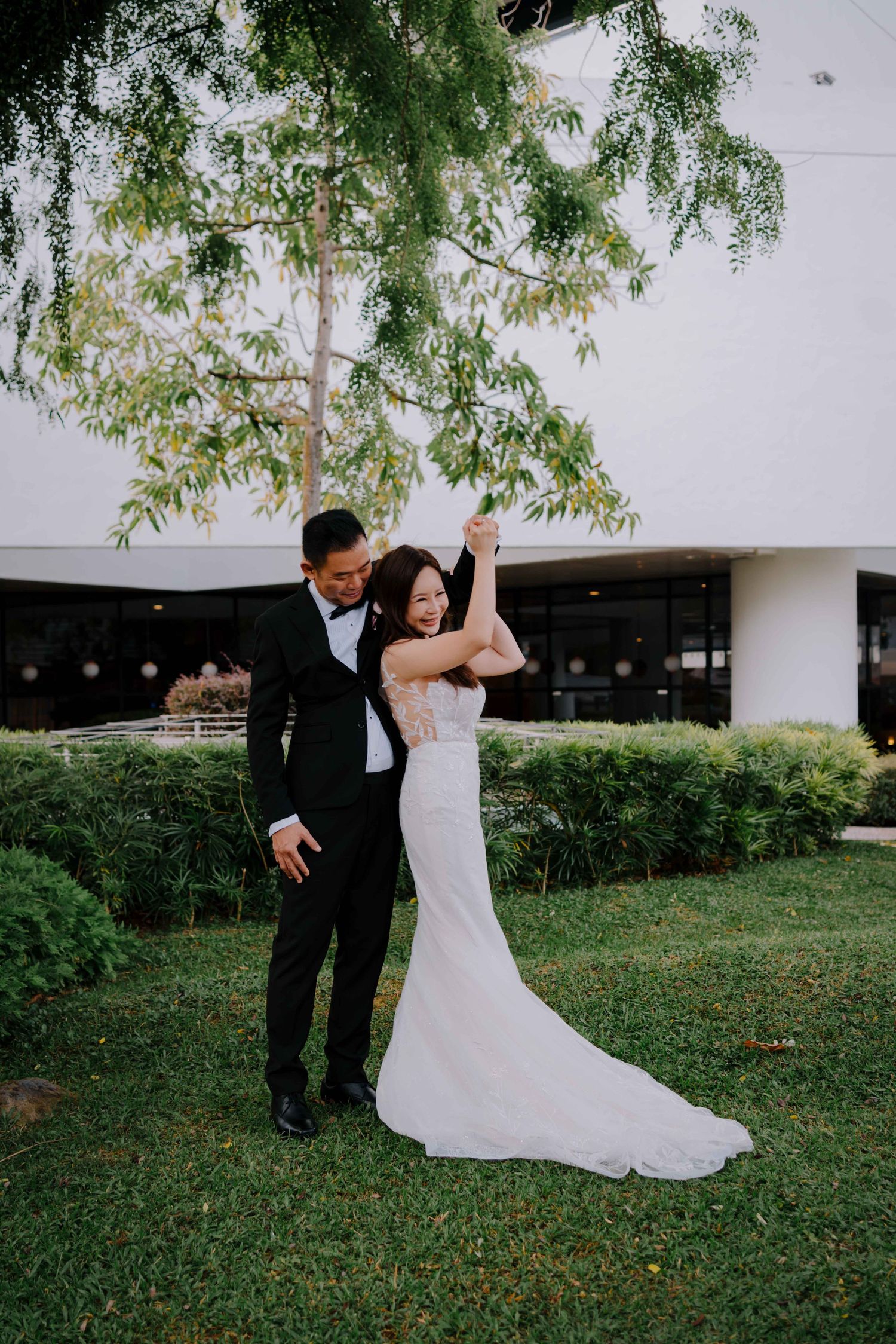intimate wedding at keyaki pan pacific hotel