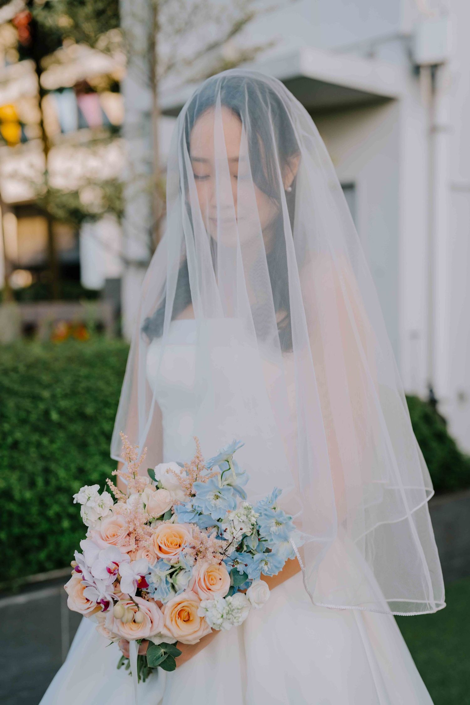 korean bride at one farrer hotel singapore