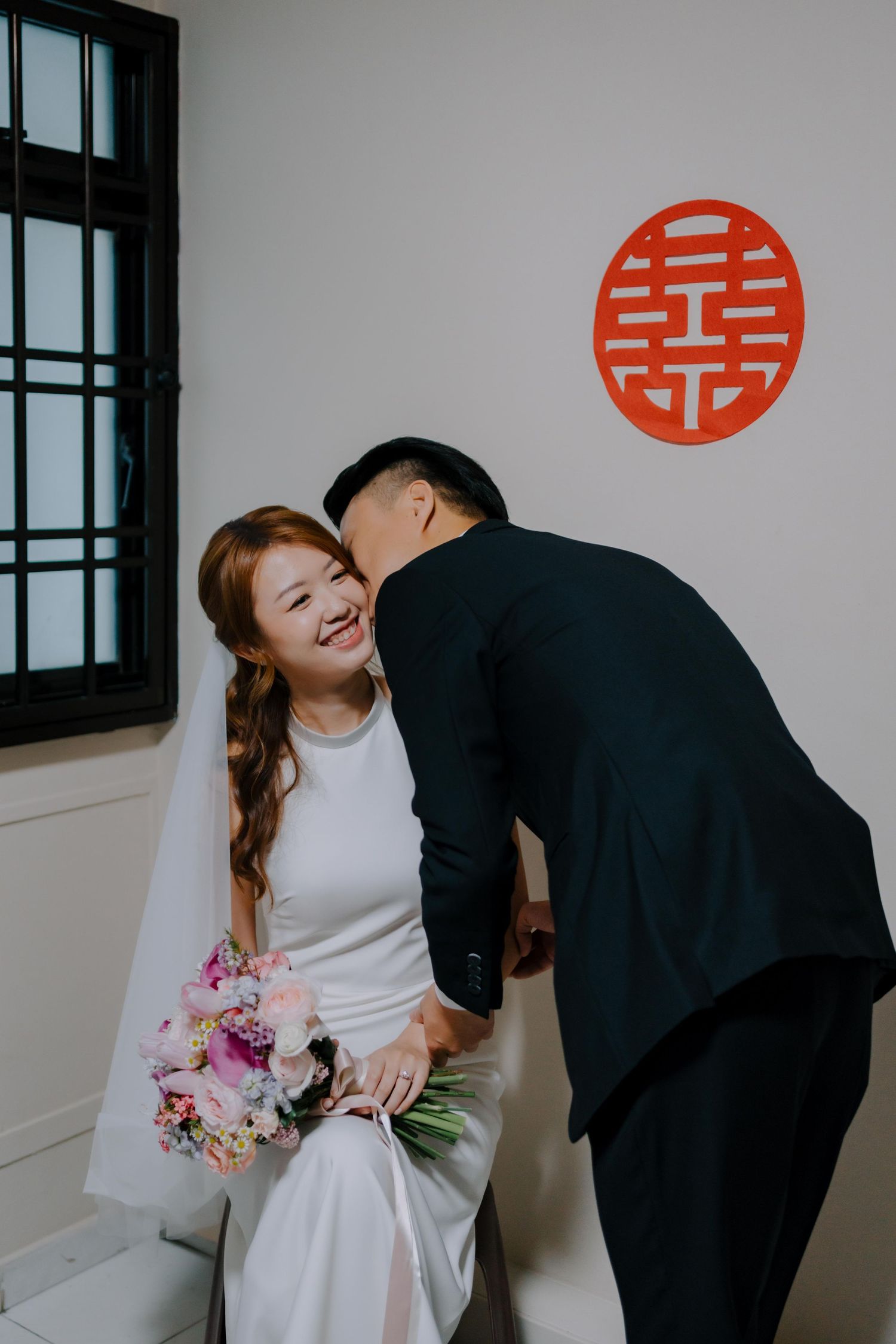 wedding at conrad singapore marina bay