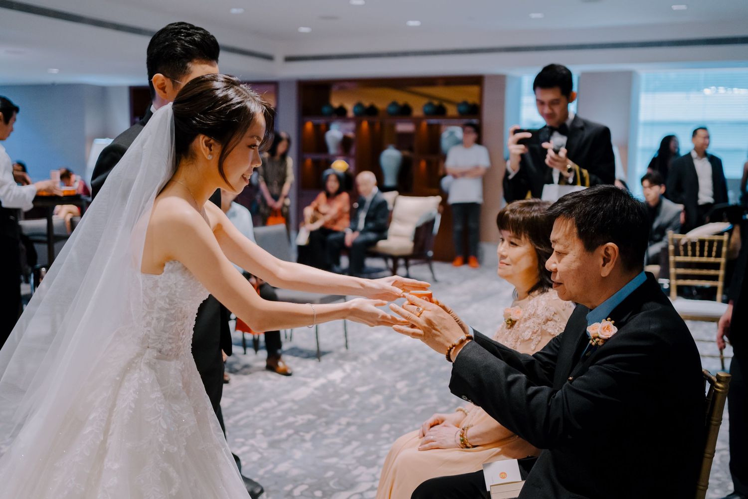 tea ceremony at capitol kempinski