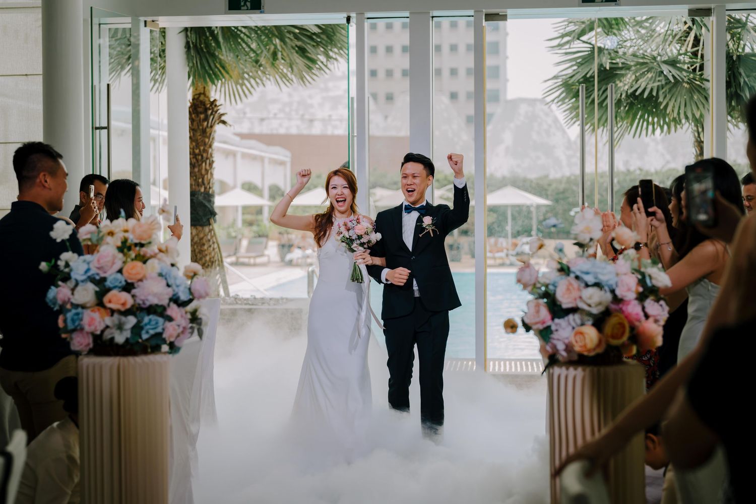 solemnisation rom at conrad marina bay