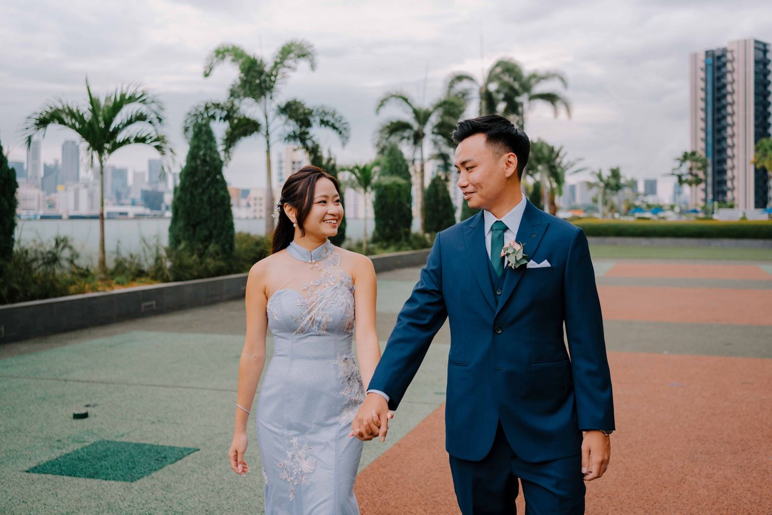 one farrer hotel singapore wedding photography