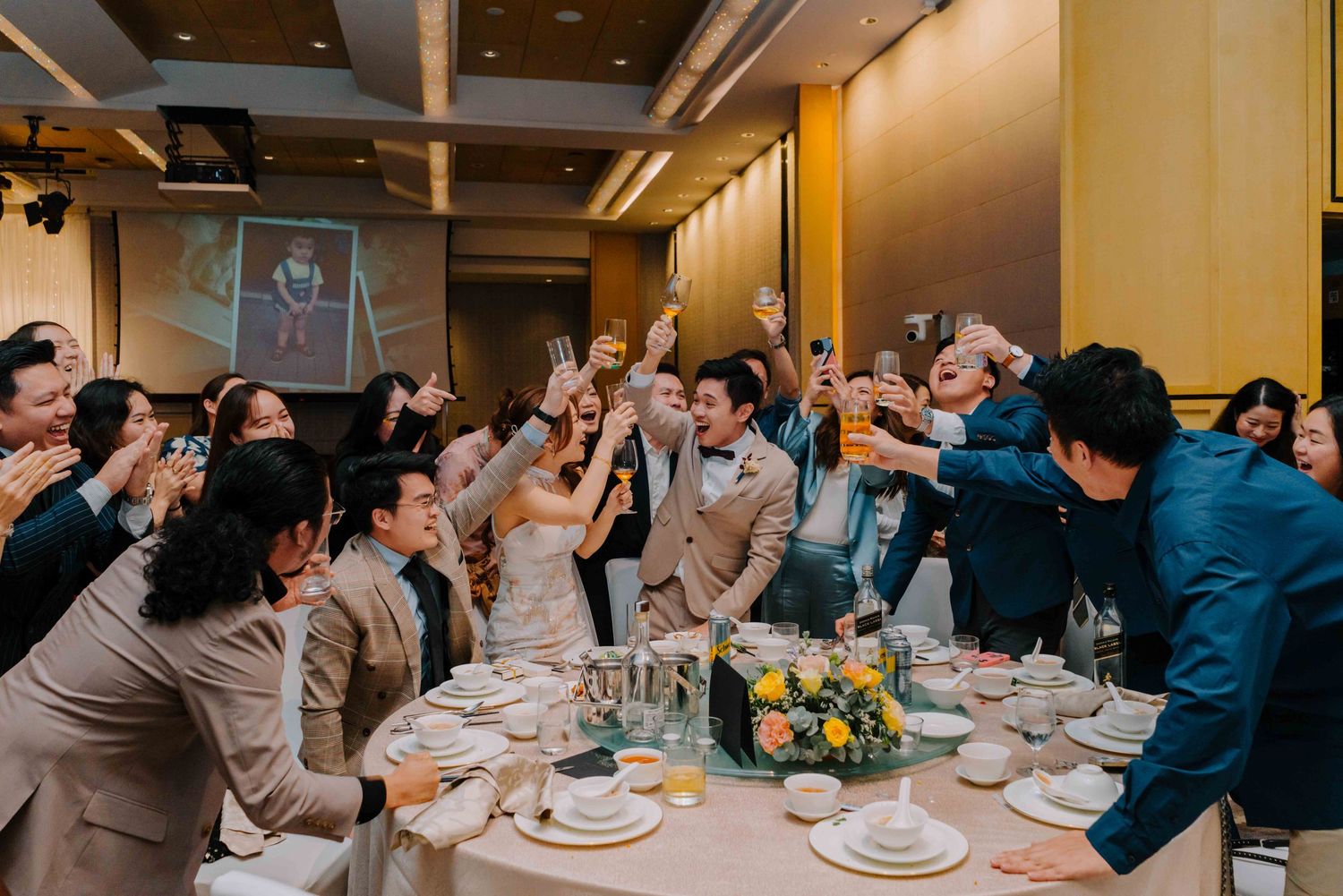 wedding banquet at sofitel singapore city centre
