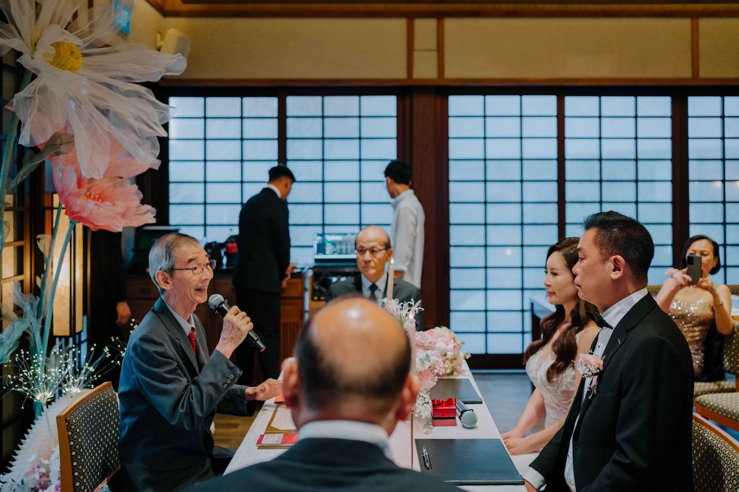 wedding photography at keyaki pan pacific hotel