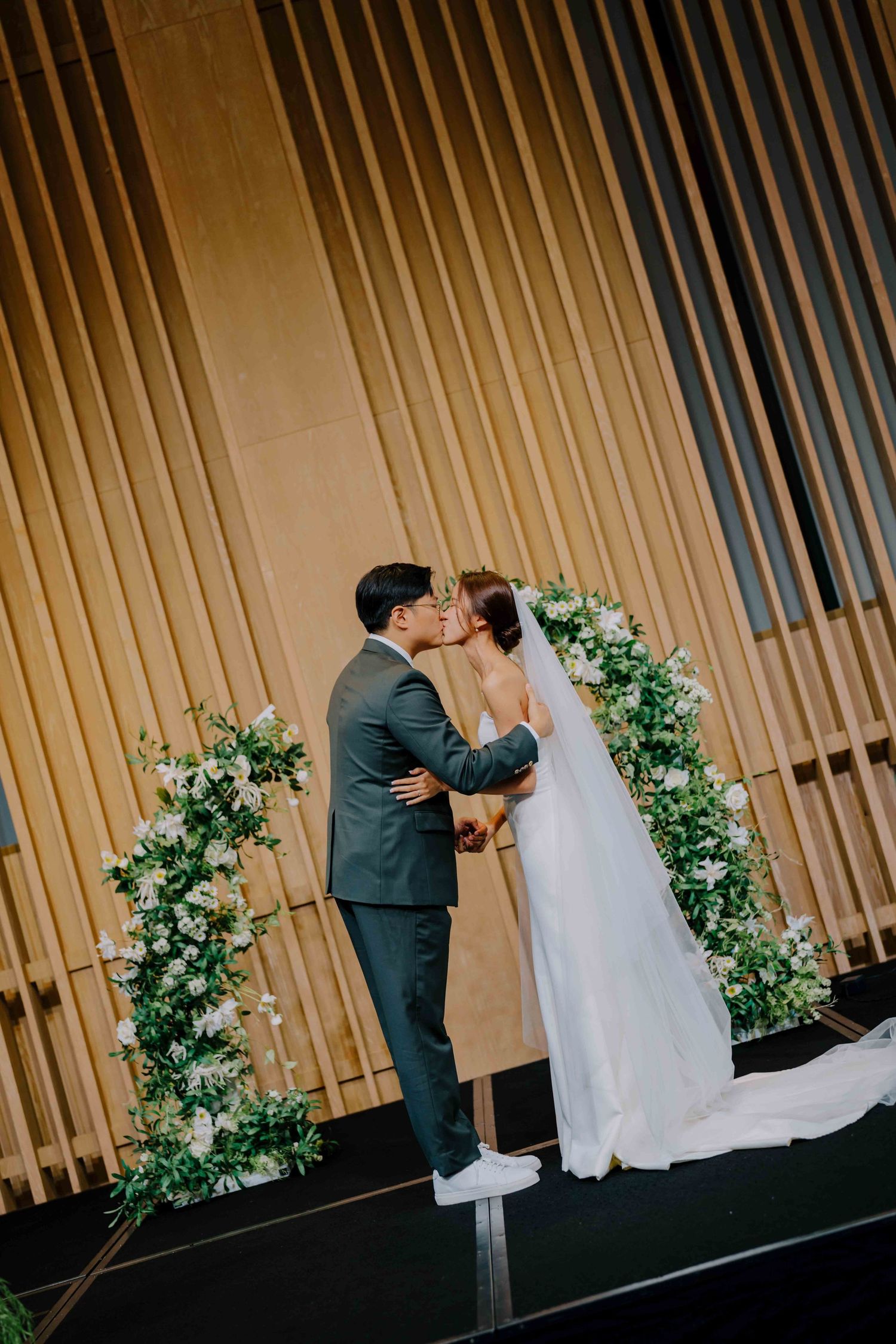 wedding ballroom in singapore with natural light