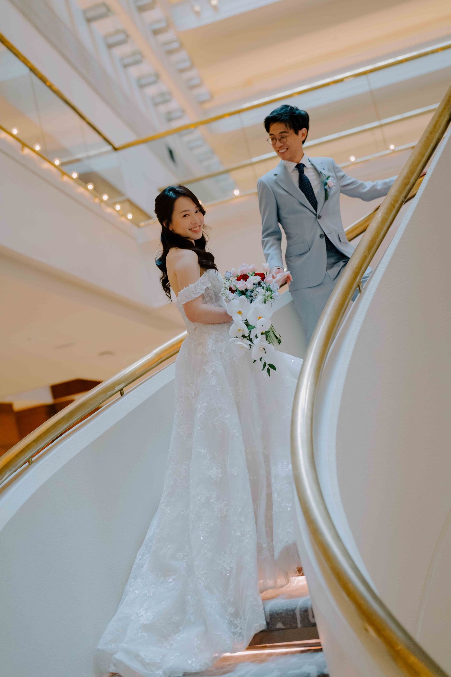wedding photography at conrad singapore orchard hotel