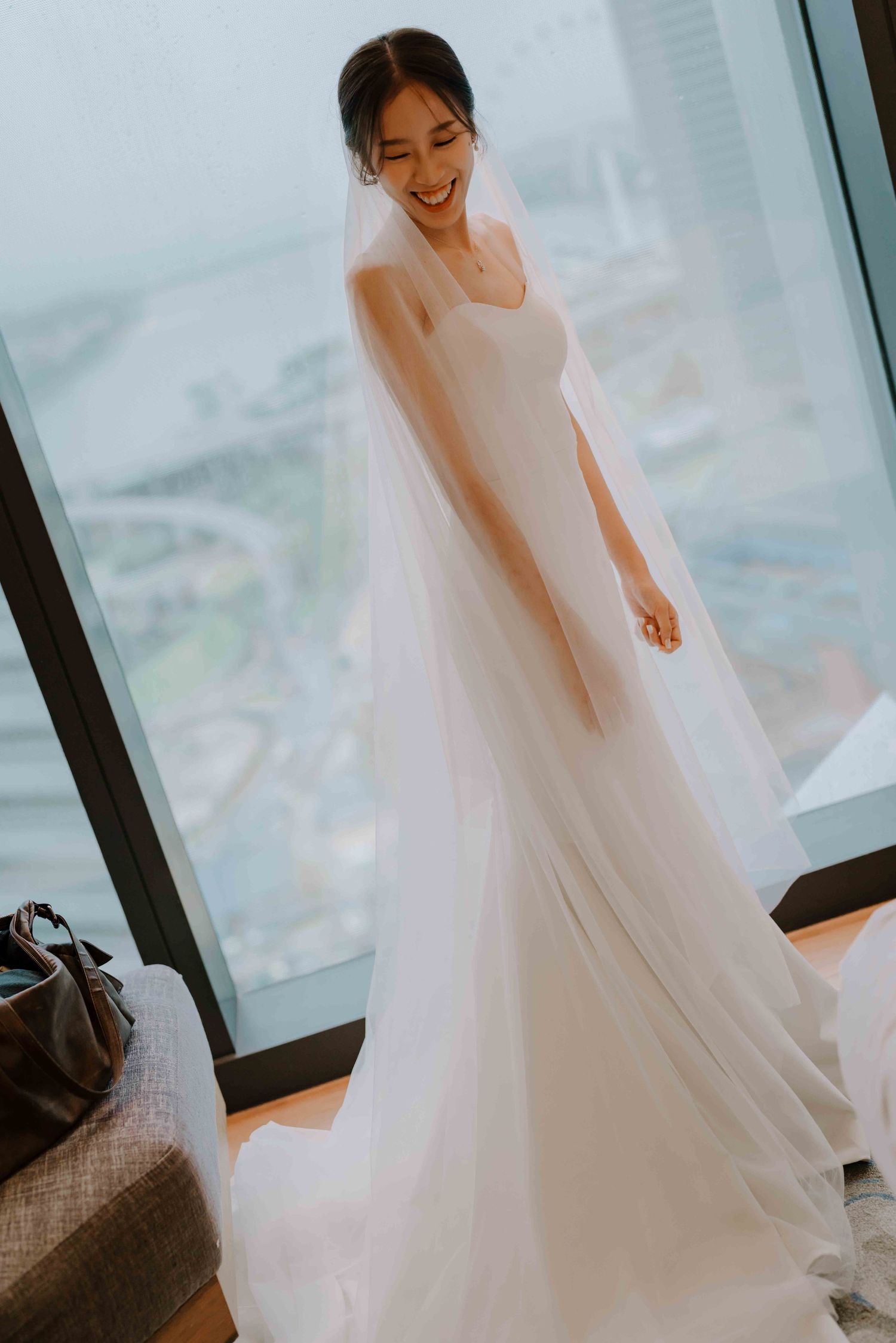glasshouse andaz hotel wedding photo