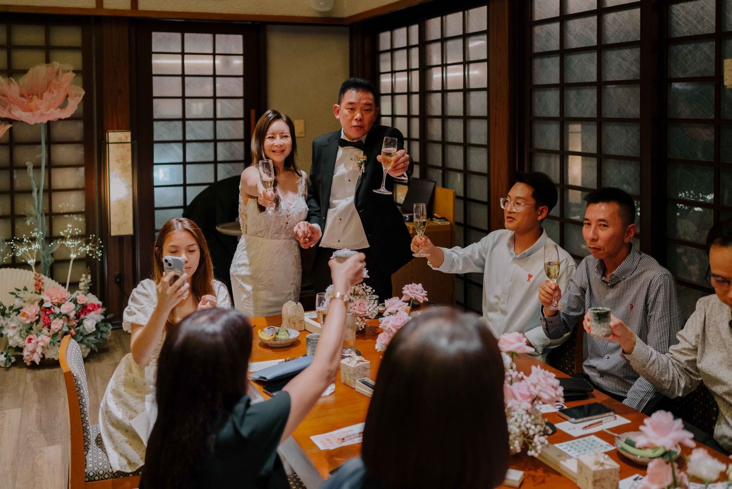 keyaki restaurant wedding photography