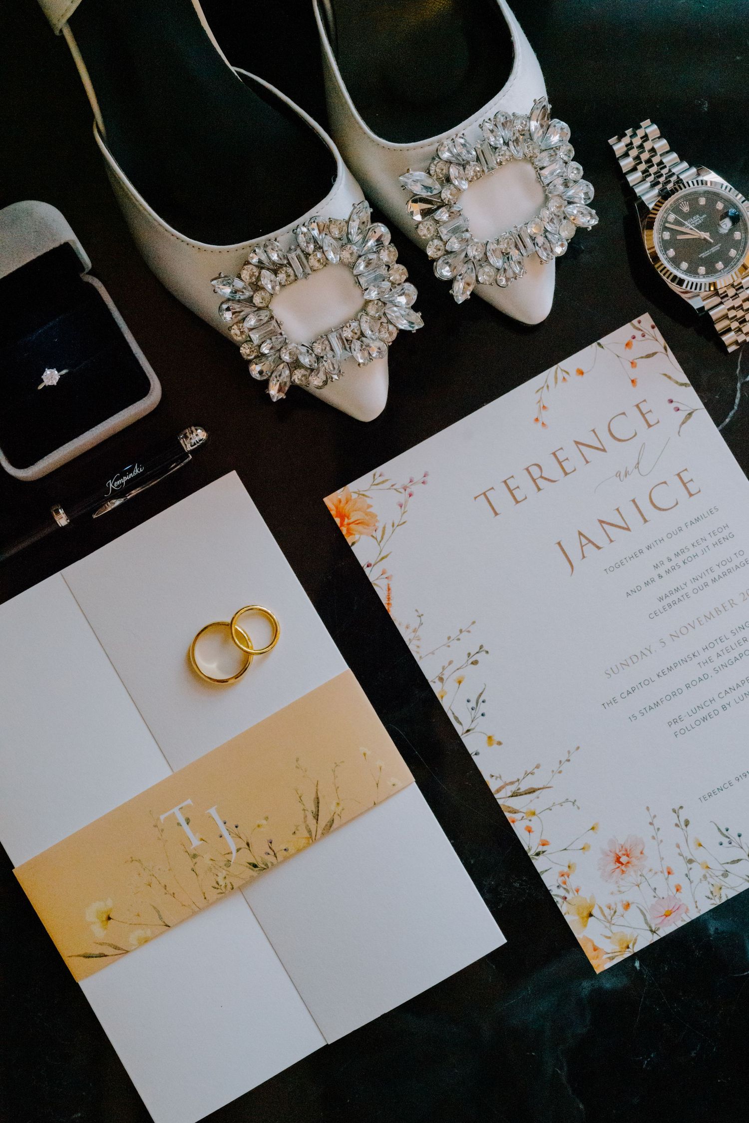 luxury wedding at capitol kempinski hotel singapore
