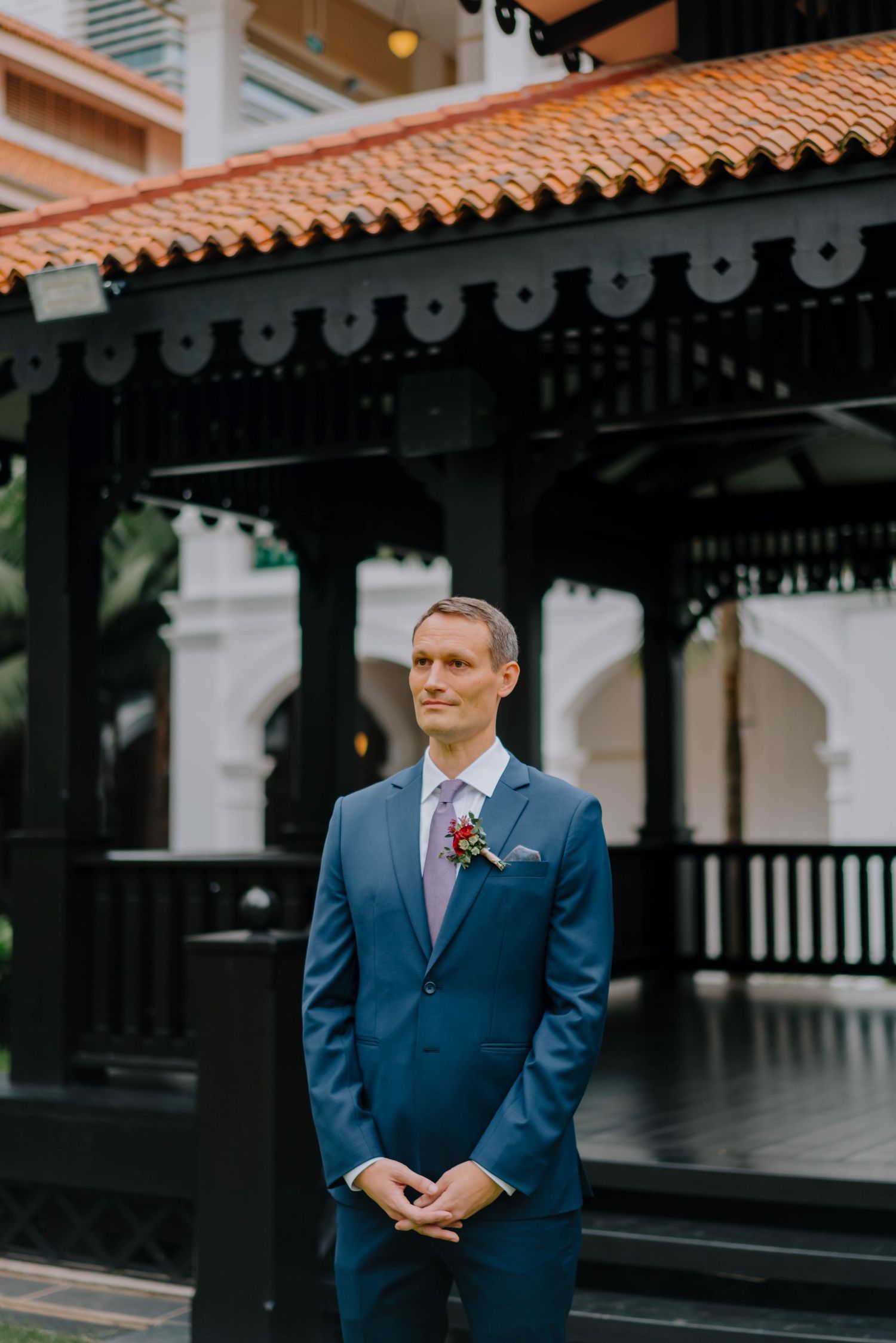 wedding at raffles hotel singapore
