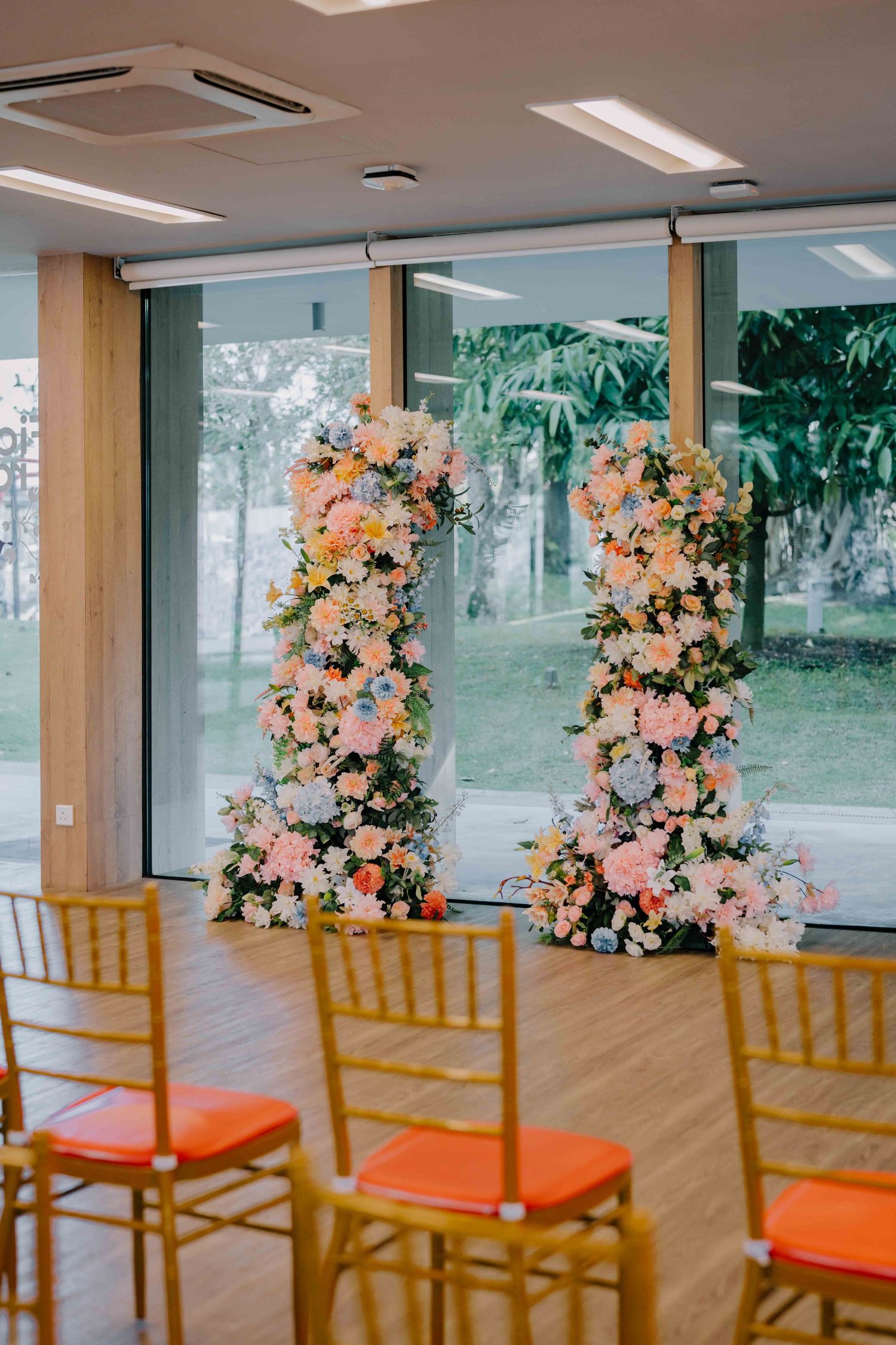 ROM solemnisation ceremony at ficus room gardens by the bay in singapore, photography by annopano
