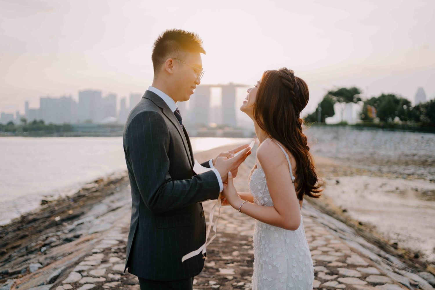 marina east park prewedding photoshoot
