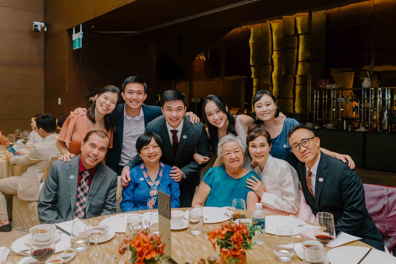 one farrer hotel wedding banquet in singapore