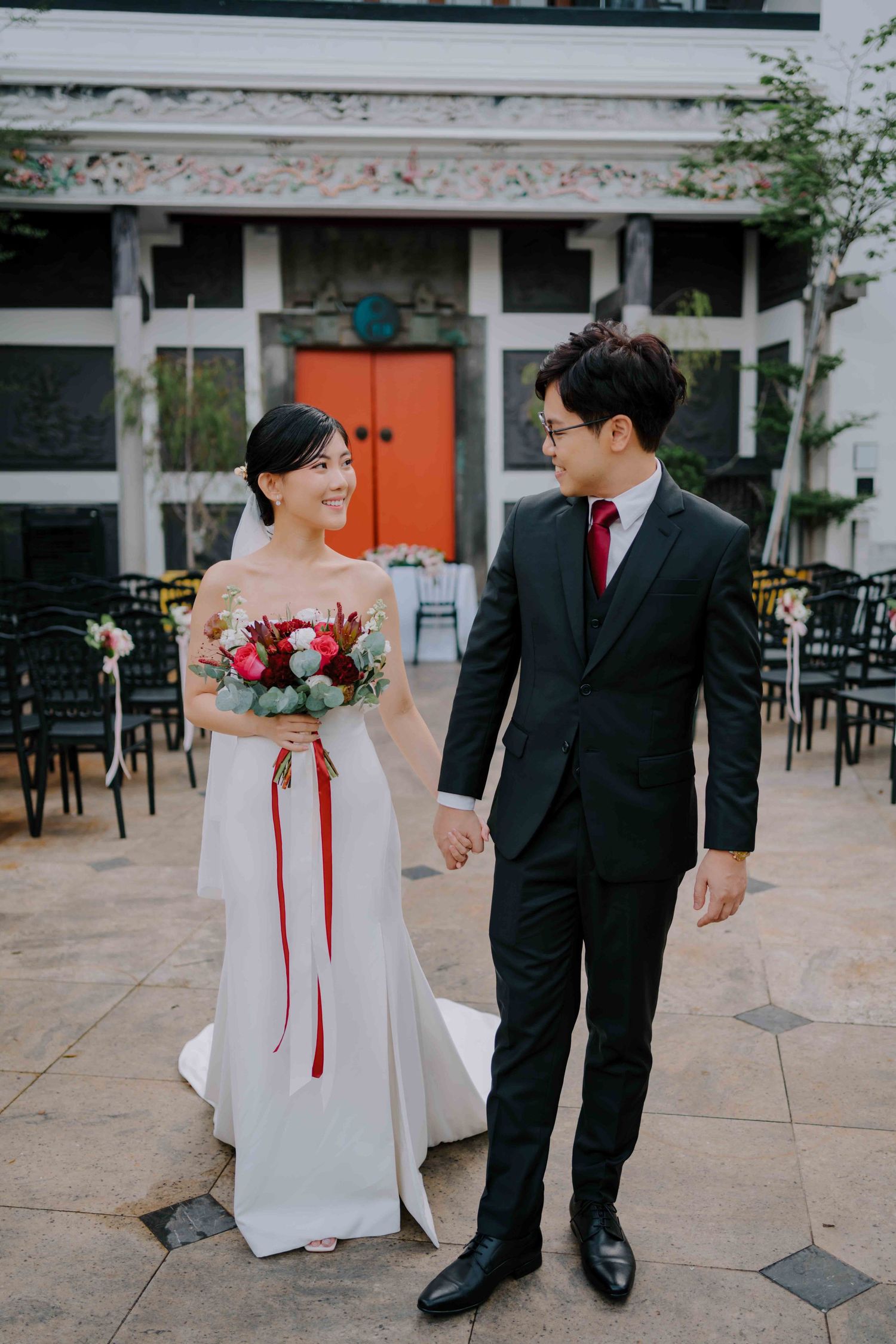 wedding day at the riverhouse singapore