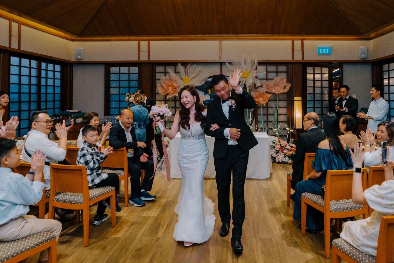 wedding at keyaki pan pacific