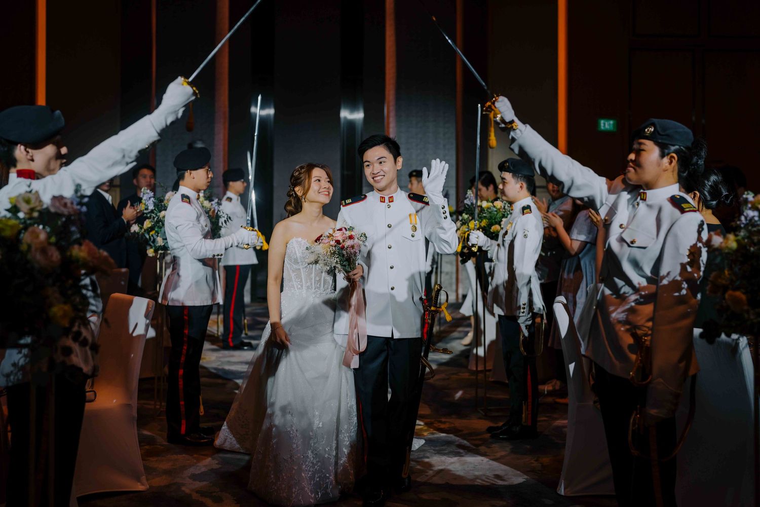 wedding banquet at sofitel singapore city centre