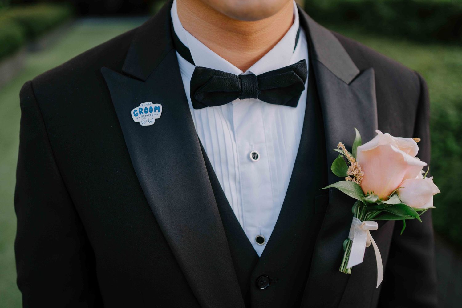 groom suit details