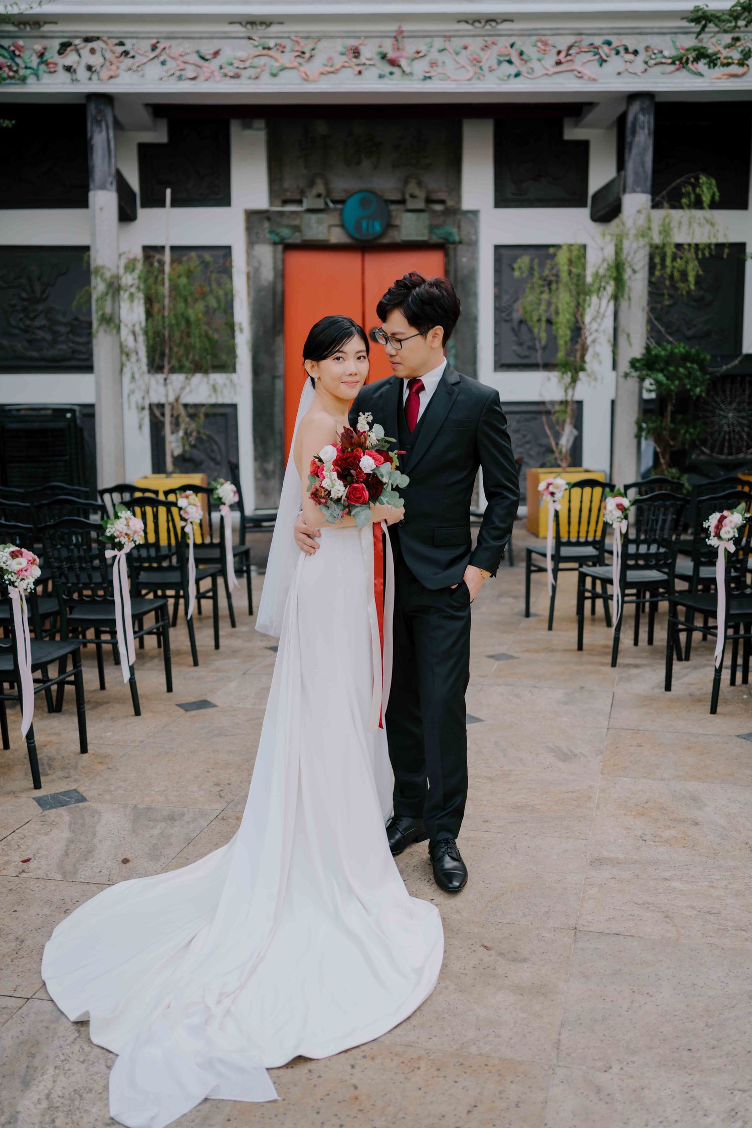 wedding at heritage building riverhouse singapore
