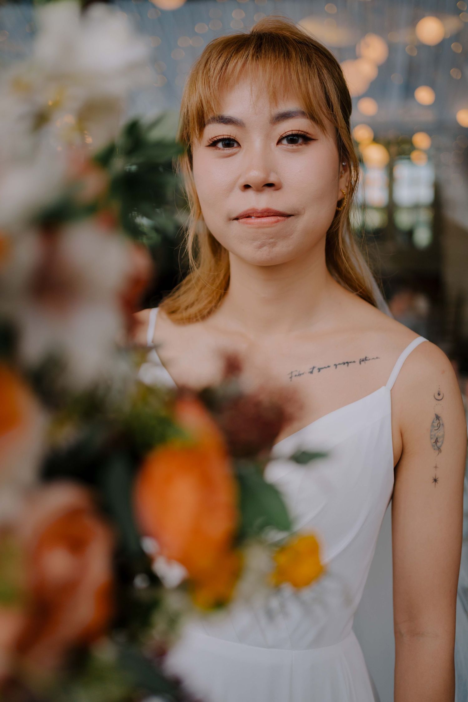 bridal portraits at empress restaurant