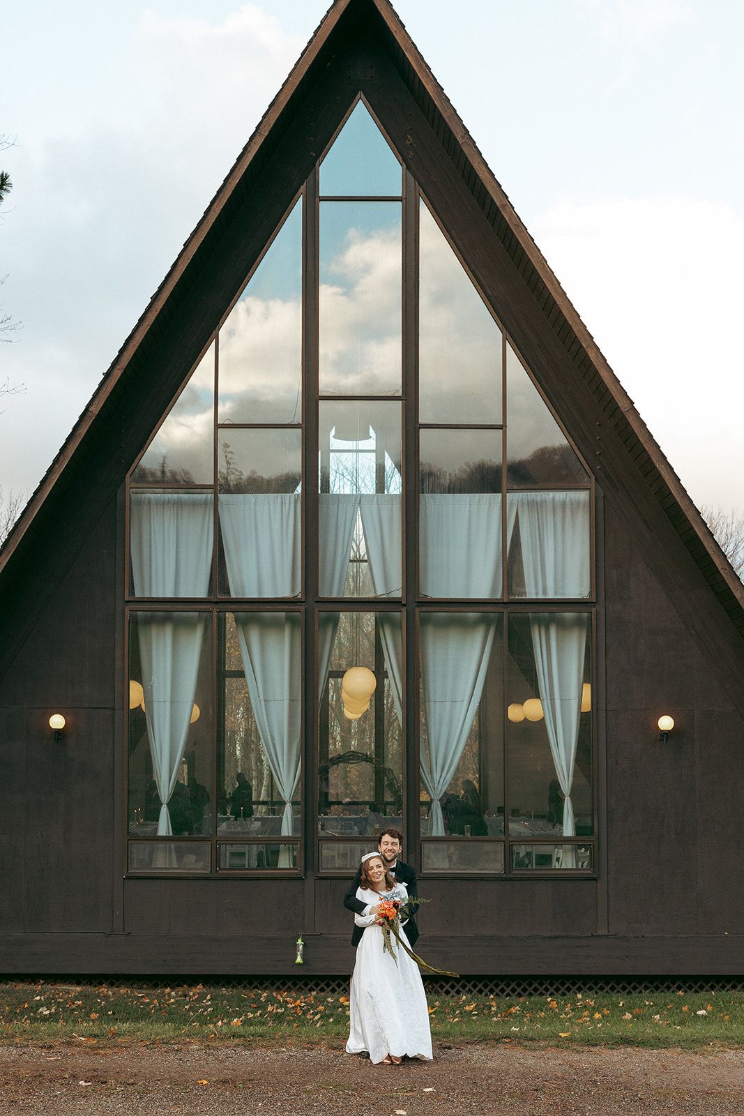 Emily and Noah's Wedding the bride and groom by Thomas and Co. Photography