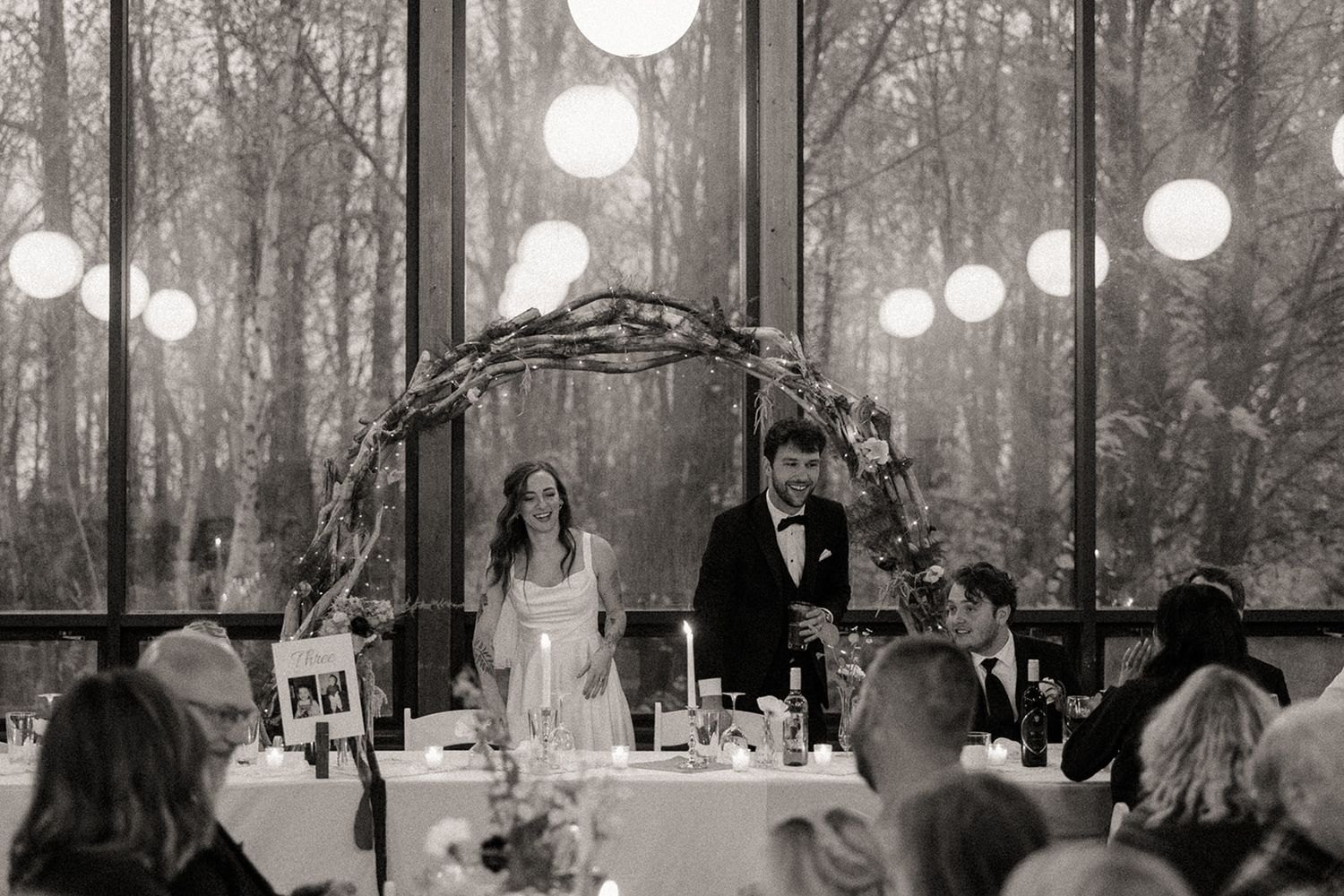 Emily and Noah's Wedding at Porcupine Mountains State Park Ski Chalet in Ontonagon, Michigan by Thomas and Co. Photography
