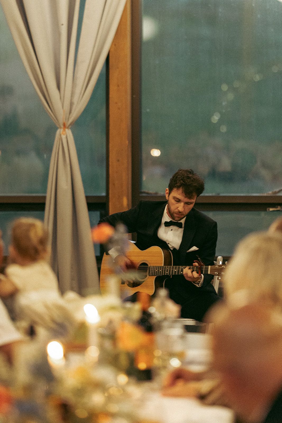 Emily and Noah's Wedding the reception by Thomas and Co. Photography