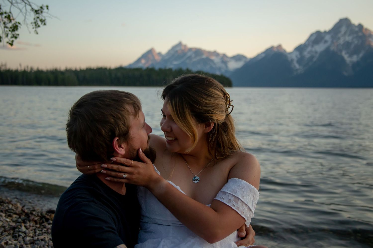Engagement photos in Grand Tetons National Park by Emily Earll Photos
