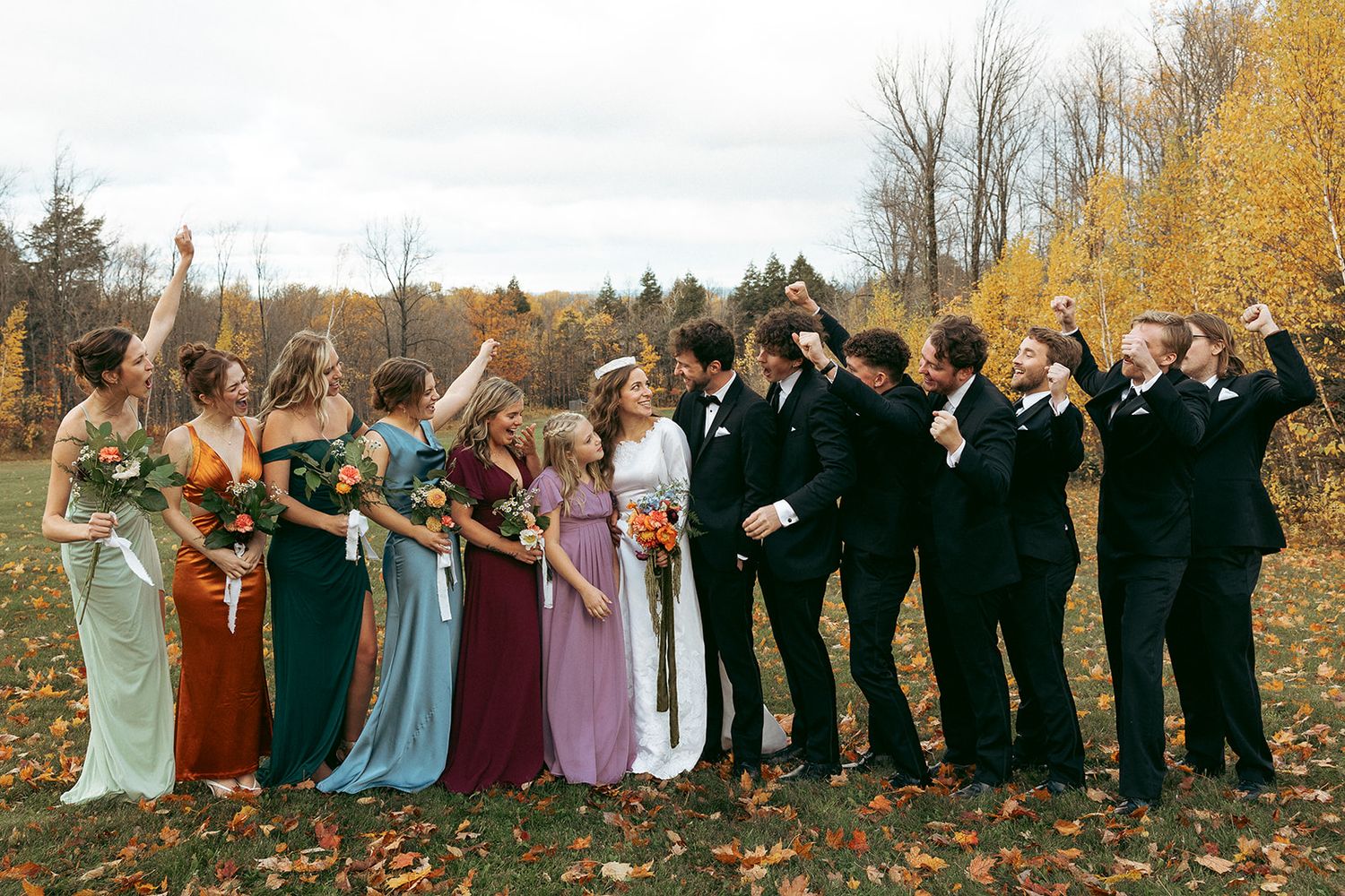 Emily and Noah's Wedding Party by Thomas and Co. Photography