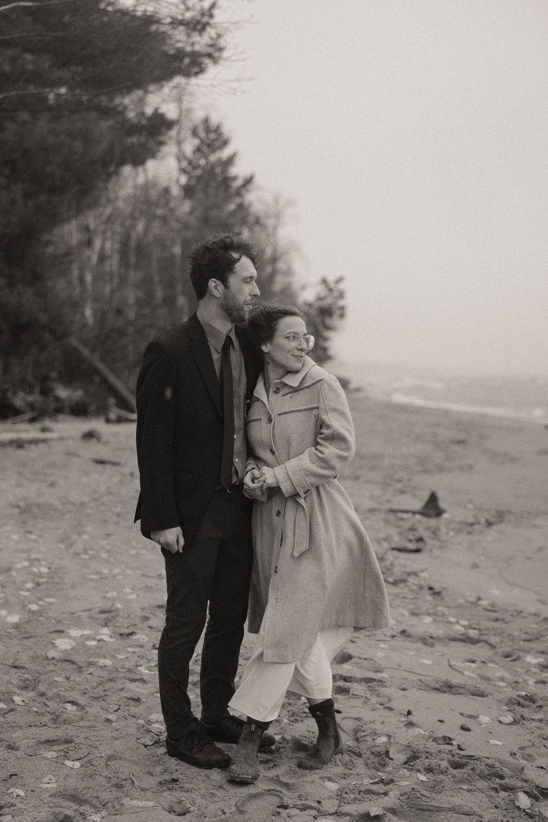 Emily and Noah's Wedding the Night Before I Do at the Cabin on Lake Superior by Thomas and Co. Photography