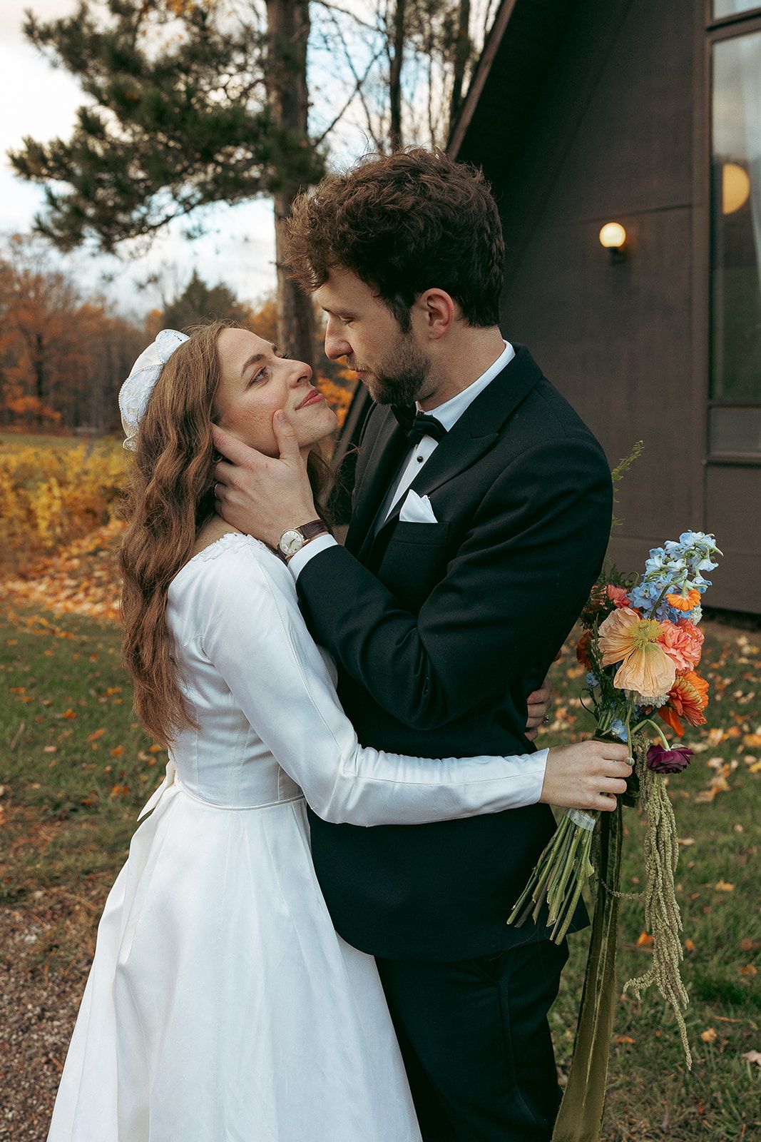 Emily and Noah's Wedding the bride and groom by Thomas and Co. Photography