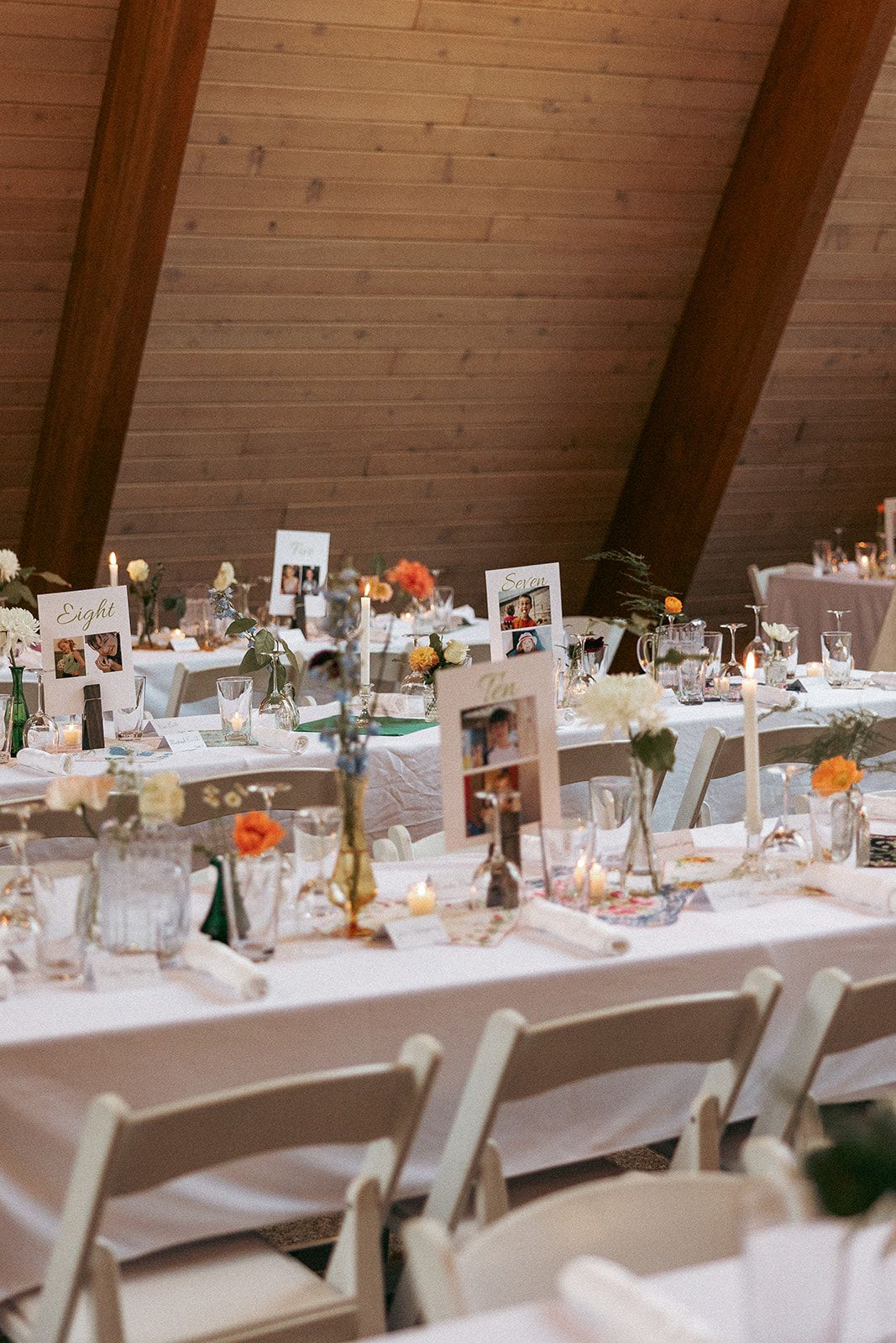 Emily and Noah's Wedding the reception by Thomas and Co. Photography