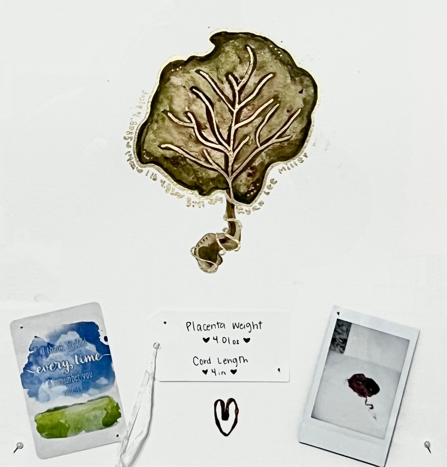 bereavment placenta art